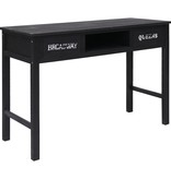 VidaXL Wandtafel 110x45x76 cm hout zwart