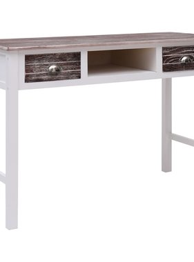 VidaXL Schrijftafel 110x45x76 cm hout bruin