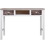VidaXL Schrijftafel 110x45x76 cm hout bruin