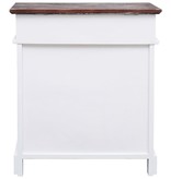 VidaXL Schoenenkast 50x28x58 cm paulowniahout bruin