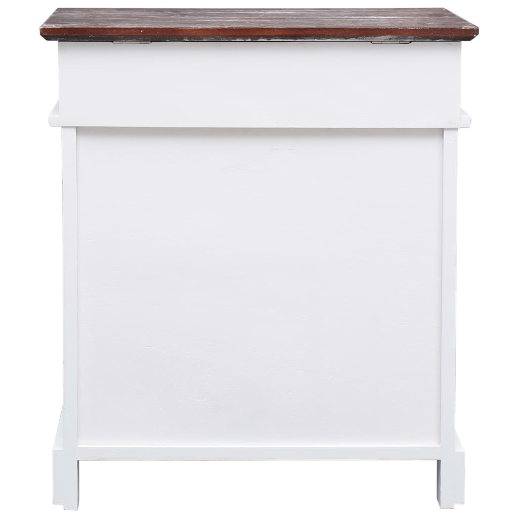 VidaXL Schoenenkast 50x28x58 cm paulowniahout bruin