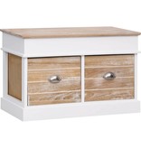 VidaXL Halbank 70x35x45 cm paulowniahout