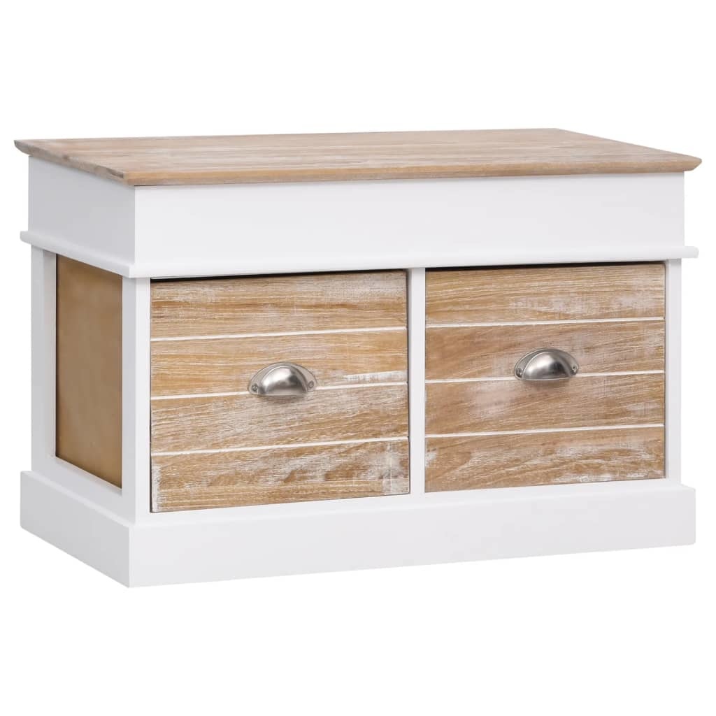 VidaXL Halbank 70x35x45 cm paulowniahout