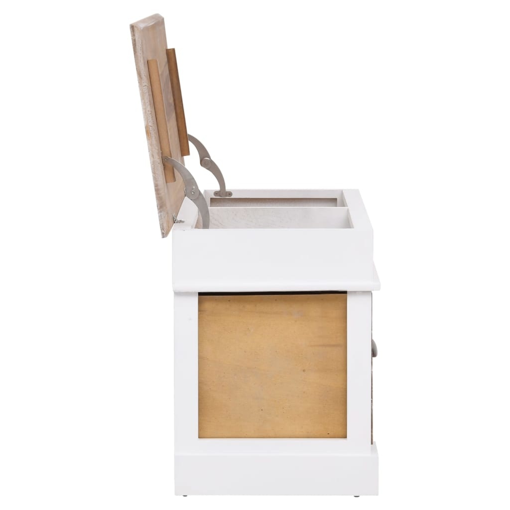 VidaXL Halbank 70x35x45 cm paulowniahout