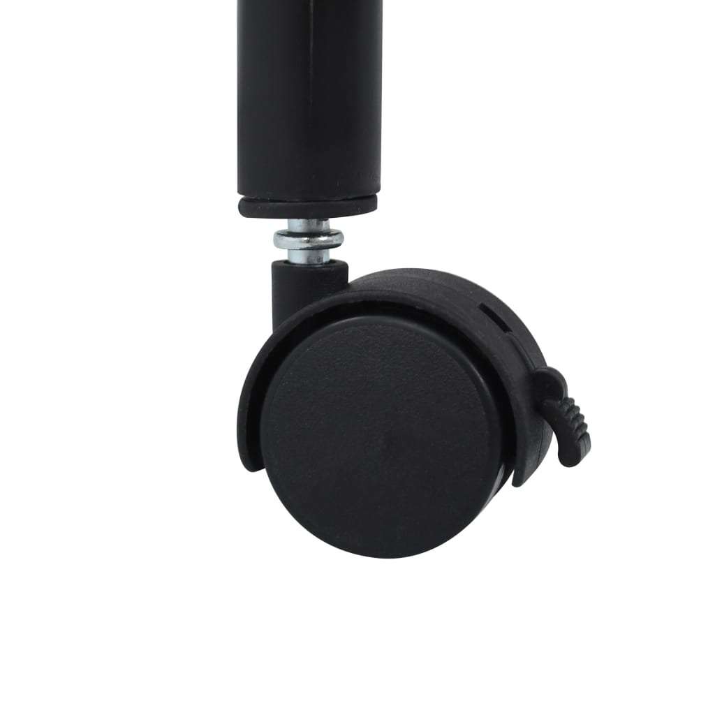 VidaXL Wassorteerder met 3 zakken staal crème