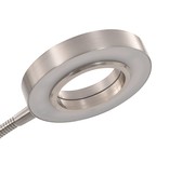 VidaXL Lamp staand 18 W dimbaar 180 cm zilverkleurig