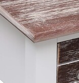 VidaXL Bijzettafel 40x40x40 cm paulowniahout bruin