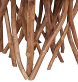 VidaXL Salontafel takken 40x40x40 cm massief hout