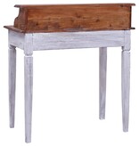 VidaXL Schrijftafel met lades 90x50x101 cm massief gerecycled hout