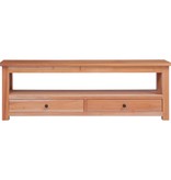 vidaXL Tv-meubel 120x30x40 cm massief mahoniehout