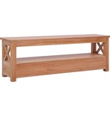 vidaXL Tv-meubel 120x30x40 cm massief mahoniehout