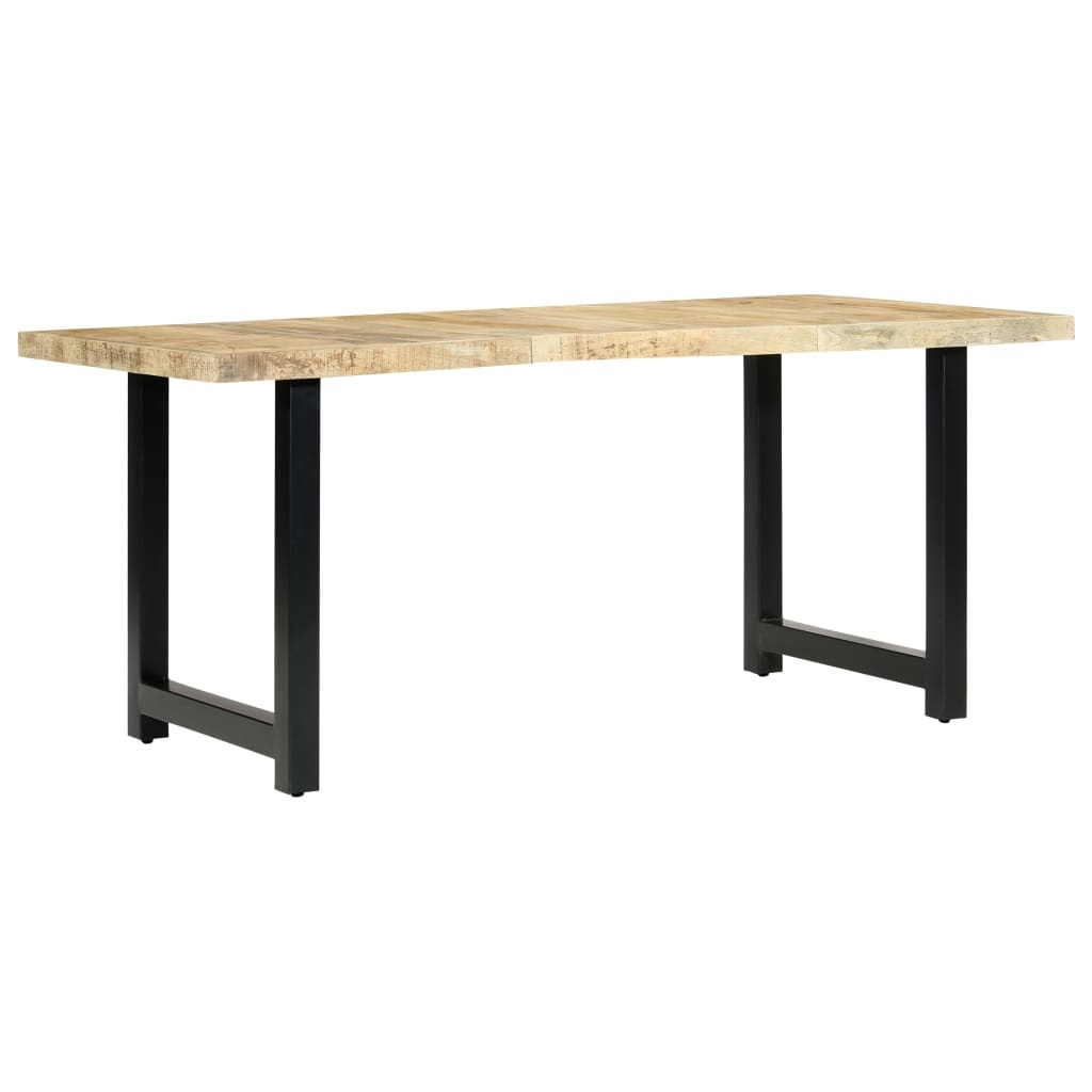 vidaXL Eettafel 180x90x76 cm massief mangohout