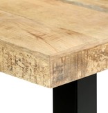 vidaXL Eettafel 180x90x76 cm massief mangohout