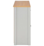 VidaXL Dressoir 112x35x81 cm grijs