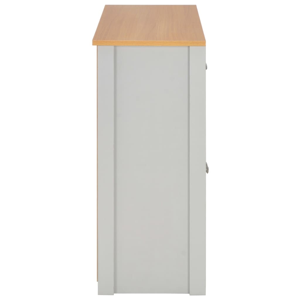 VidaXL Dressoir 112x35x81 cm grijs