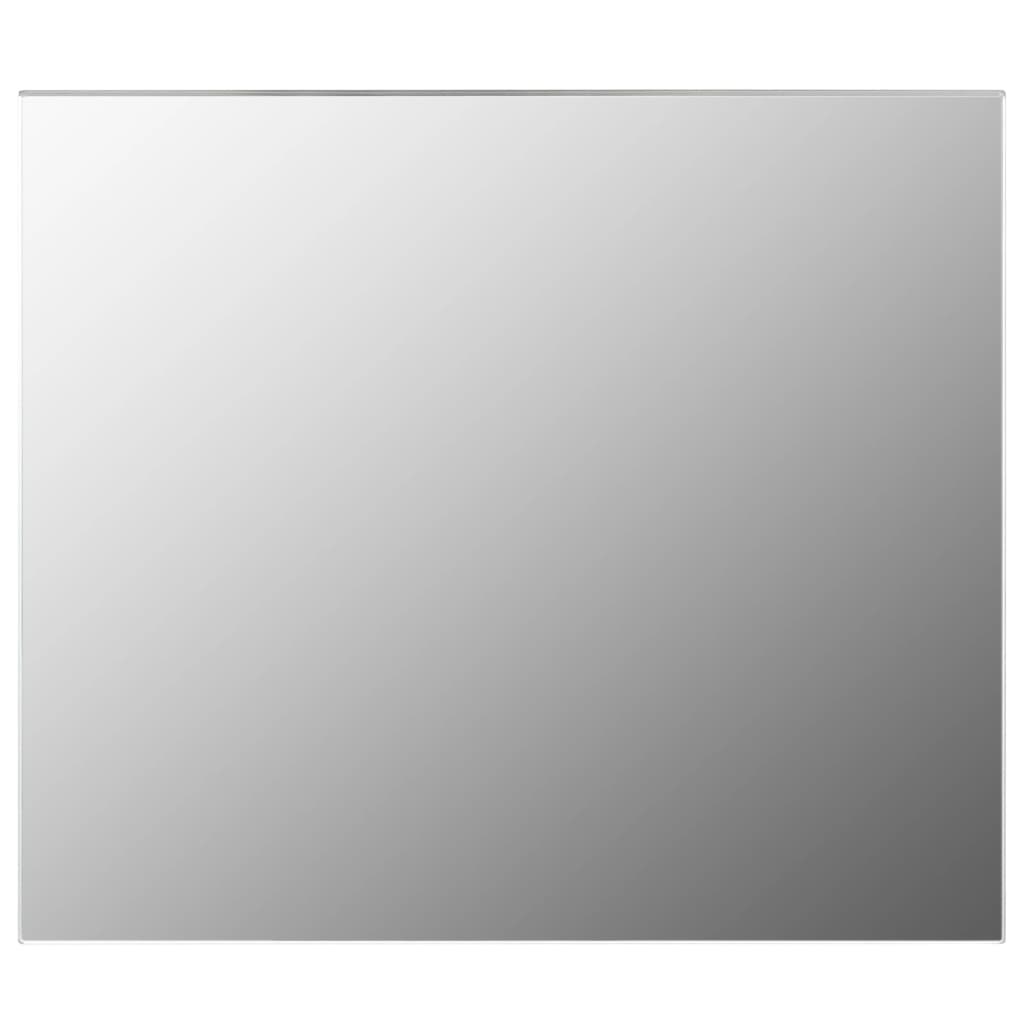 vidaXL Spiegel frameloos 80x60 cm glas