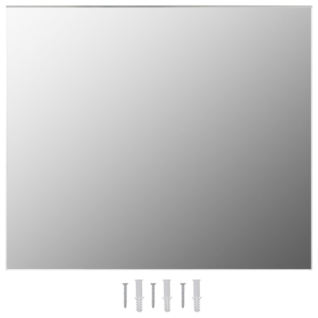vidaXL Spiegel frameloos 80x60 cm glas