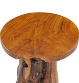 VidaXL Salontafel 40x40 cm massief teakhout