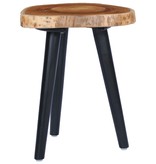 VidaXL Salontafel 40x45 cm massief teakhout