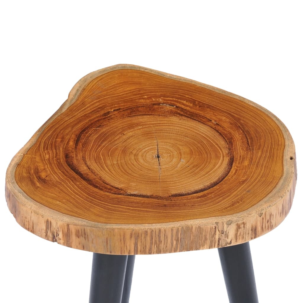 VidaXL Salontafel 40x45 cm massief teakhout