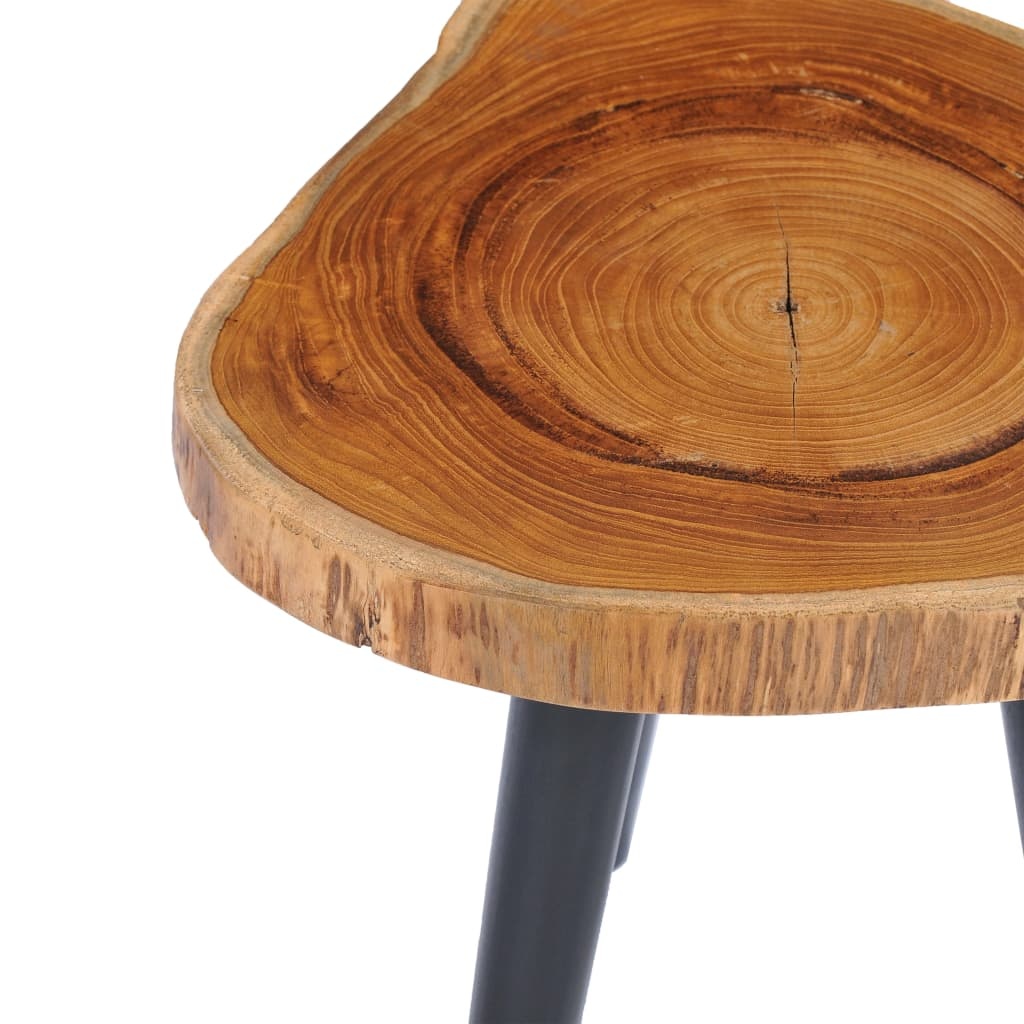 VidaXL Salontafel 40x45 cm massief teakhout