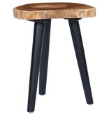VidaXL Salontafel 40x45 cm massief teakhout