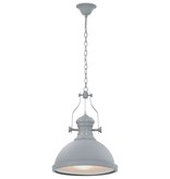 vidaXL Plafondlamp rond E27 grijs