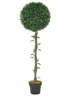 vidaXL Kunstplant met pot laurierboom 130 cm groen