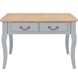 VidaXL Salontafel 80x80x50 cm hout grijs