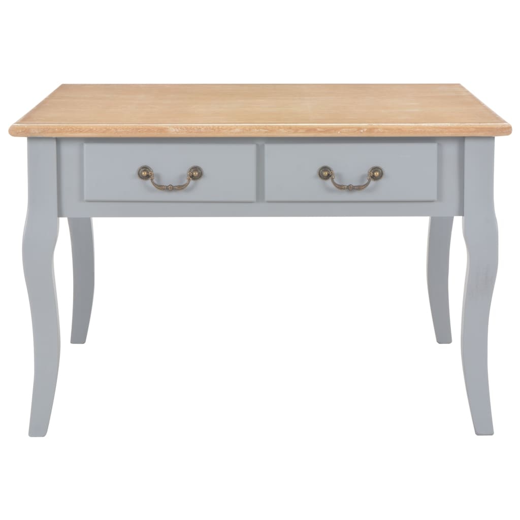 VidaXL Salontafel 80x80x50 cm hout grijs