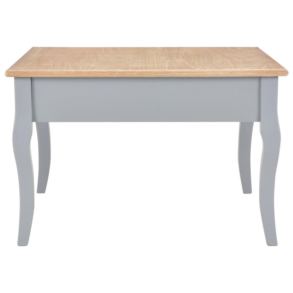 VidaXL Salontafel 80x80x50 cm hout grijs