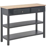 VidaXL Dressoir 110x35x80 cm MDF zwart