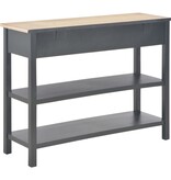 VidaXL Dressoir 110x35x80 cm MDF zwart