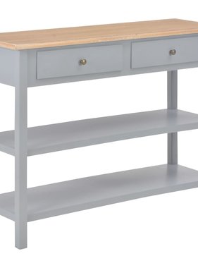 VidaXL Dressoir 110x35x80 cm MDF grijs
