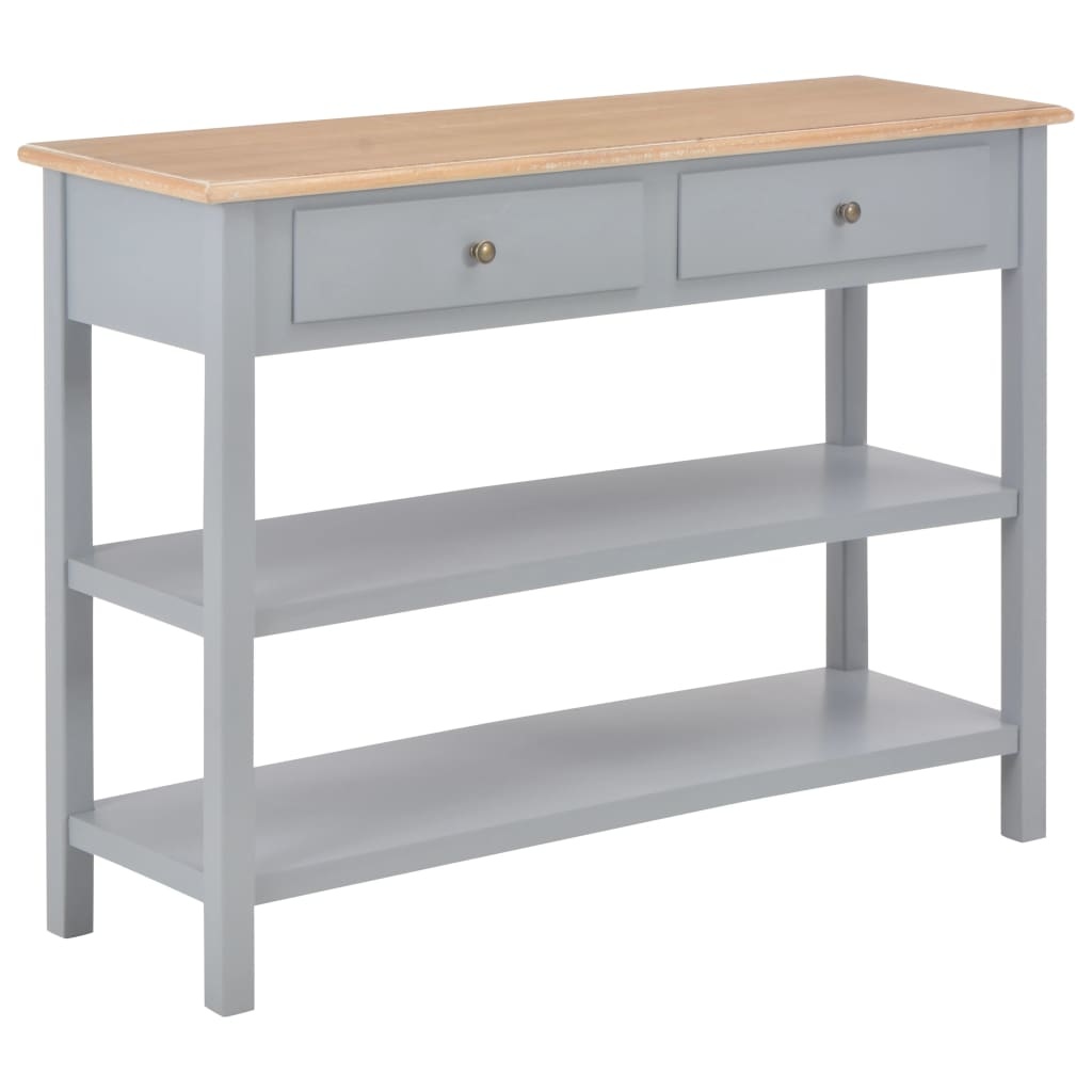 VidaXL Dressoir 110x35x80 cm MDF grijs