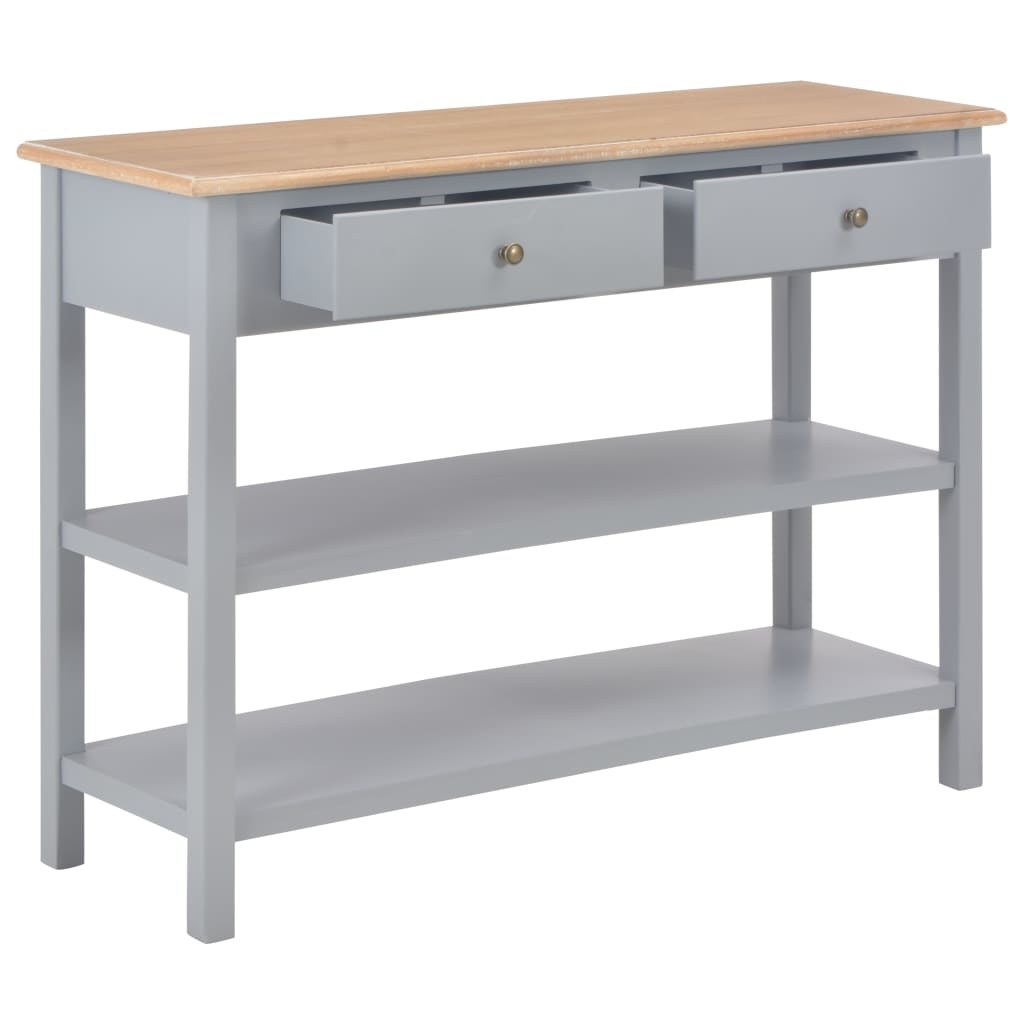 VidaXL Dressoir 110x35x80 cm MDF grijs