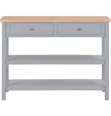 VidaXL Dressoir 110x35x80 cm MDF grijs