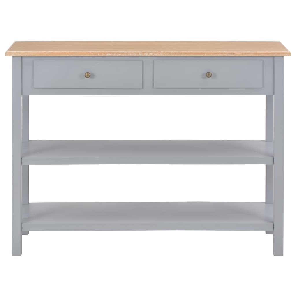 VidaXL Dressoir 110x35x80 cm MDF grijs