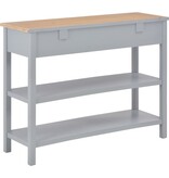 VidaXL Dressoir 110x35x80 cm MDF grijs