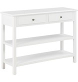 VidaXL Dressoir 110x35x80 cm MDF wit