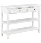 VidaXL Dressoir 110x35x80 cm MDF wit
