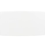 VidaXL Salontafel 110x60x40 cm massief grenenhout wit