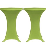 VidaXL Tafelhoes stretch 4 st 70 cm groen