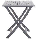 VidaXL 7-delige Tuinset massief acaciahout grijs