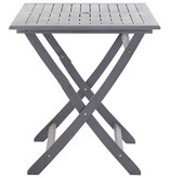 VidaXL 5-delige Tuinset massief acaciahout grijs
