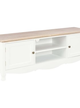 VidaXL Tv-meubel 120x30x40 cm hout wit