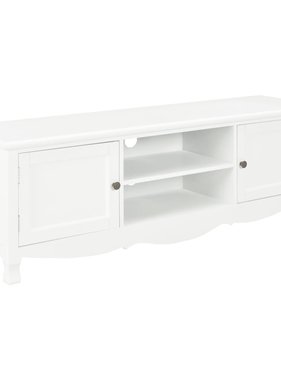 VidaXL Tv-meubel 120x30x40 cm hout wit