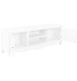 vidaXL Tv-meubel 120x30x40 cm hout wit