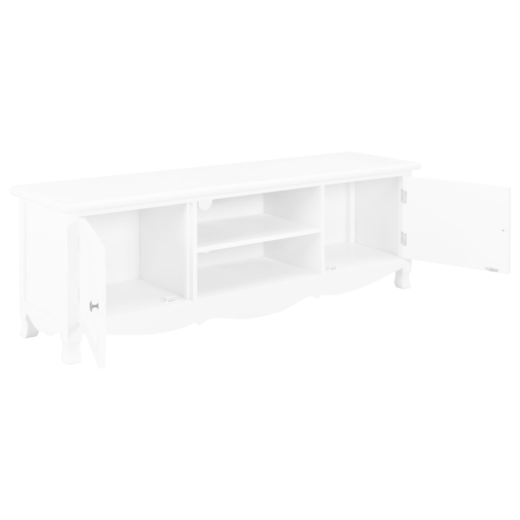 vidaXL Tv-meubel 120x30x40 cm hout wit