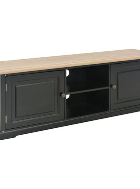 vidaXL Tv-meubel 120x30x40 cm hout zwart